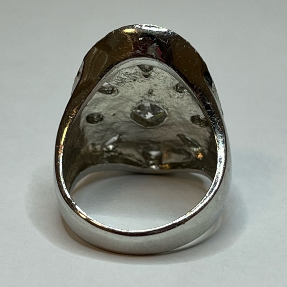 Vintage Guess Silver and CZ Ring - Picture 9 of 12